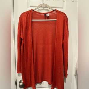 Burnt orange cardigan